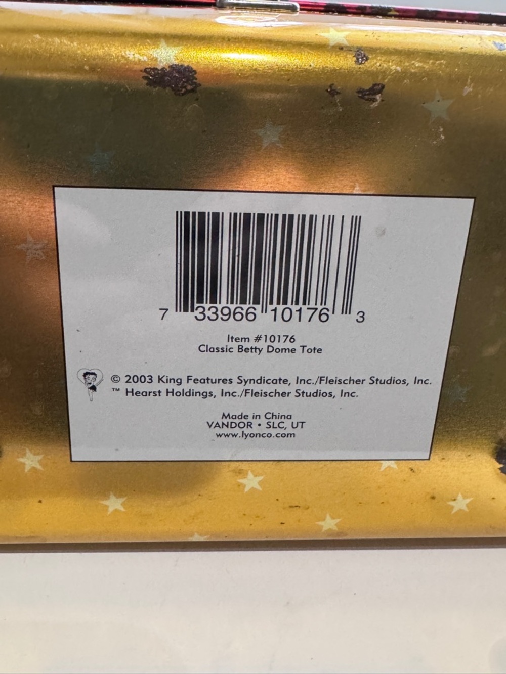 π Betty Boop Tin Lunch Box Retro Collectible Boop-Oop-A-Doop Vintage Style β¨ - Picture 11 of 16